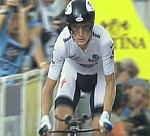 Andy Schleck während der 18. Etappe der Tour de France 2009